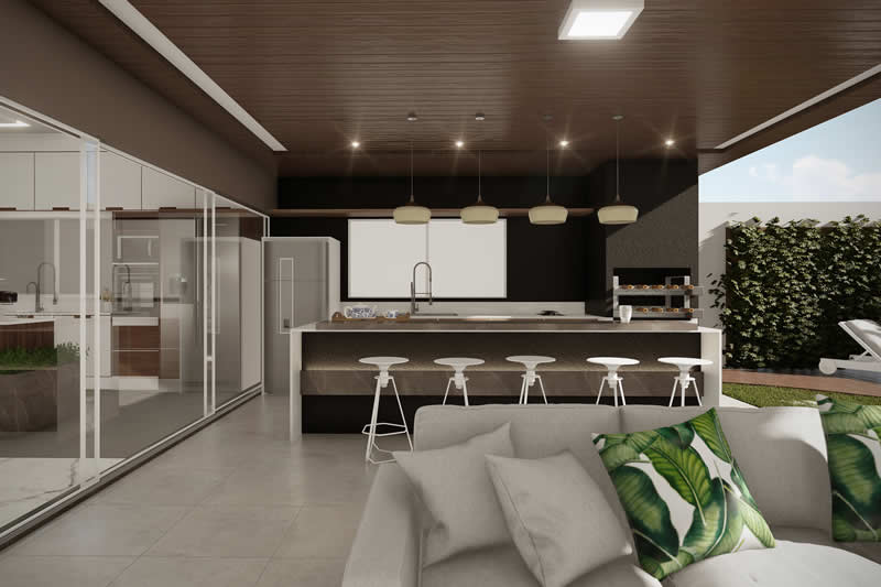 Proyecto de casa con balcón