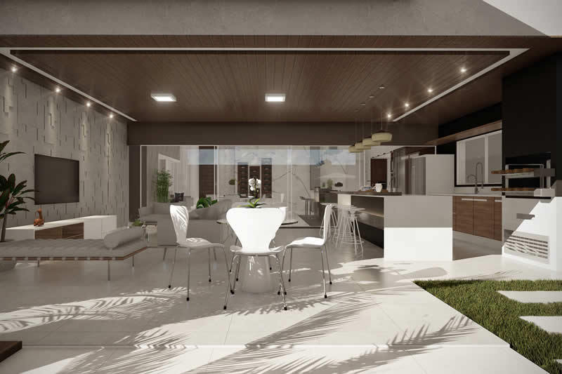Proyecto de casa con balcón