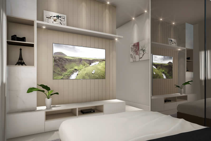 Proyecto de casa con balcón