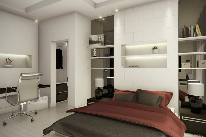 Proyecto de casa con balcón