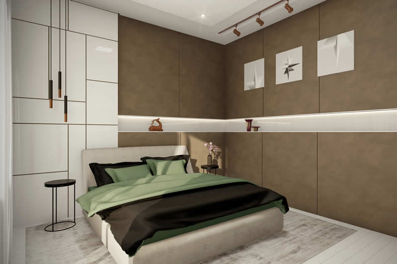 Proyecto de casa con balcón