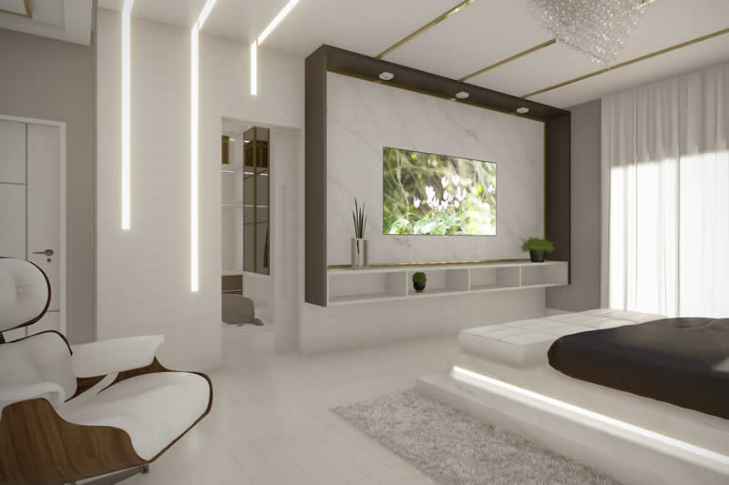 Proyecto de casa con balcón