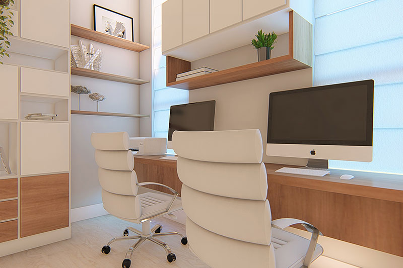 Proyecto de casa moderna con 3 suites.