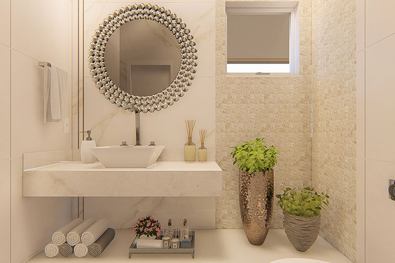 Proyecto de casa moderna con 3 suites.