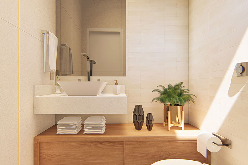 Proyecto de casa moderna con 3 suites.