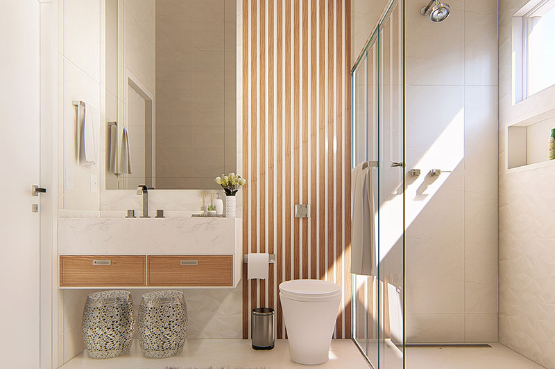 Proyecto de casa moderna con 3 suites.