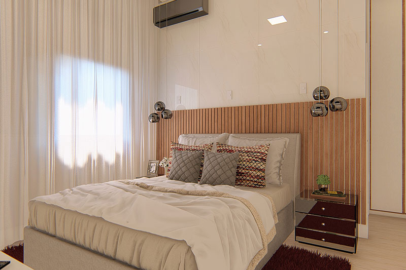 Proyecto de casa moderna con 3 suites.