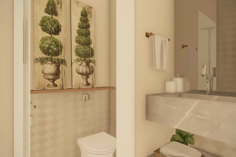 Plano de casa con techo a dos aguas