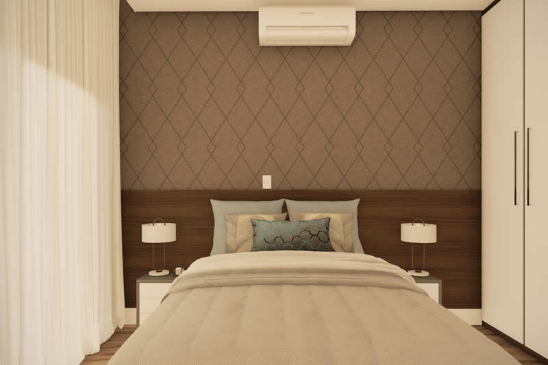 Plano de casa con techo a dos aguas