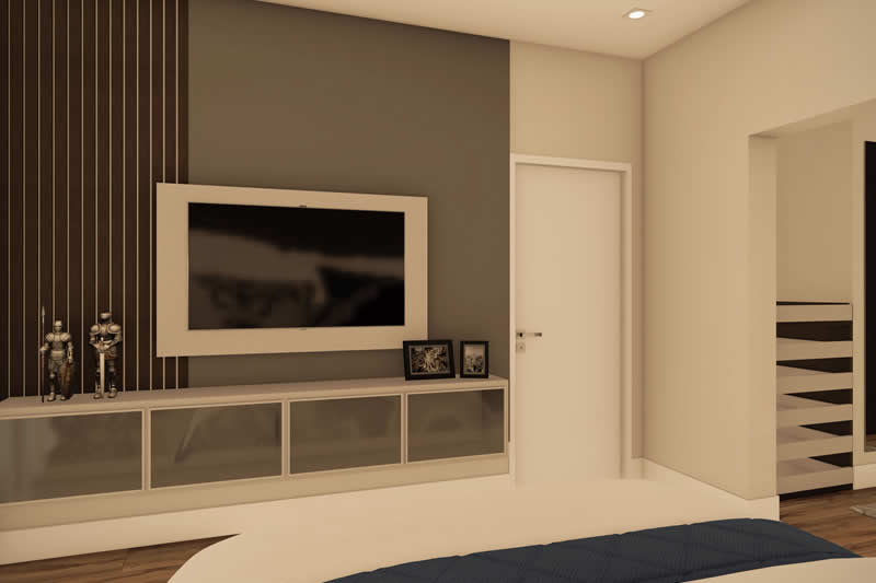 Plano de casa con techo a dos aguas