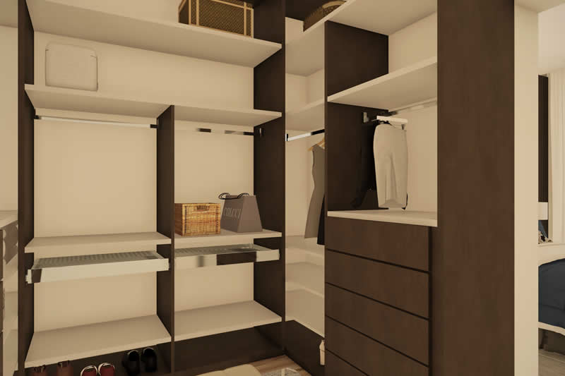 Plano de casa con techo a dos aguas