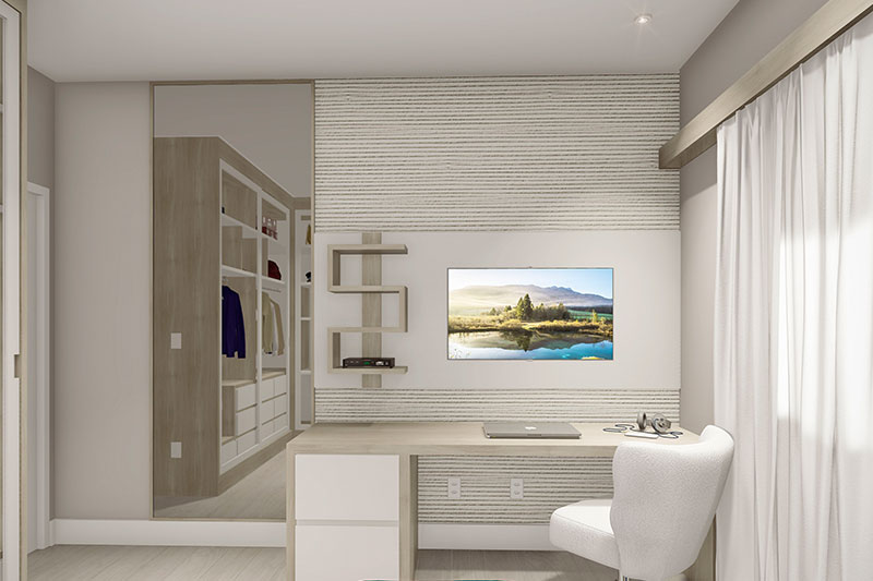 Plano de casa con poca casa y la piscina