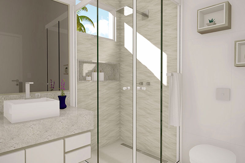 Plano de casa con poca casa y la piscina