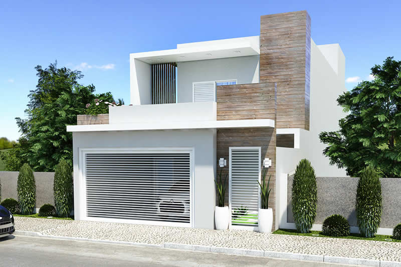 Plano de casa con despensa