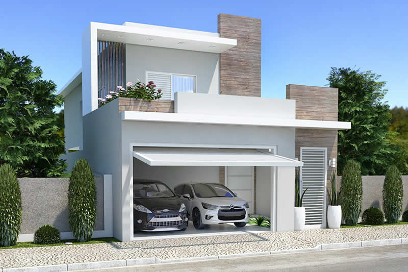 Plano de casa con despensa