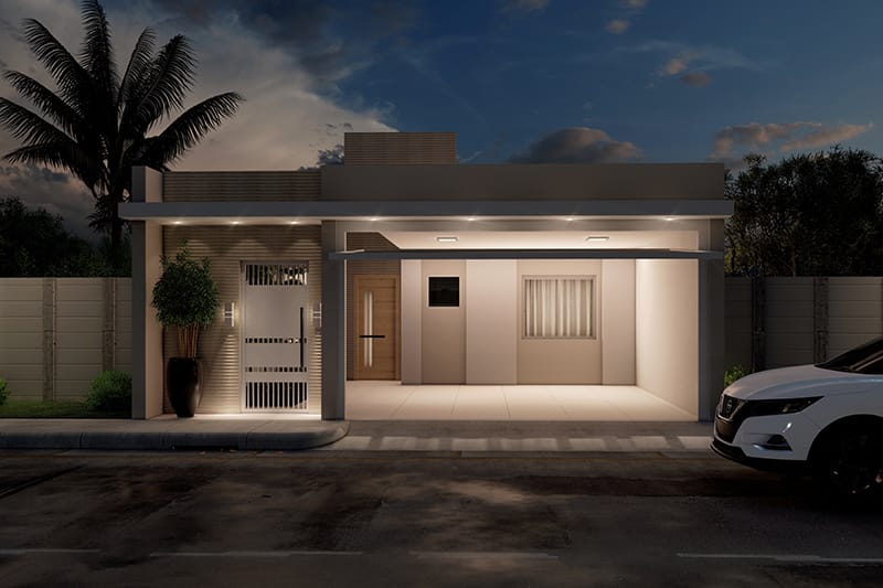 Casa en planta baja con 2 dormitorios y 1 suite