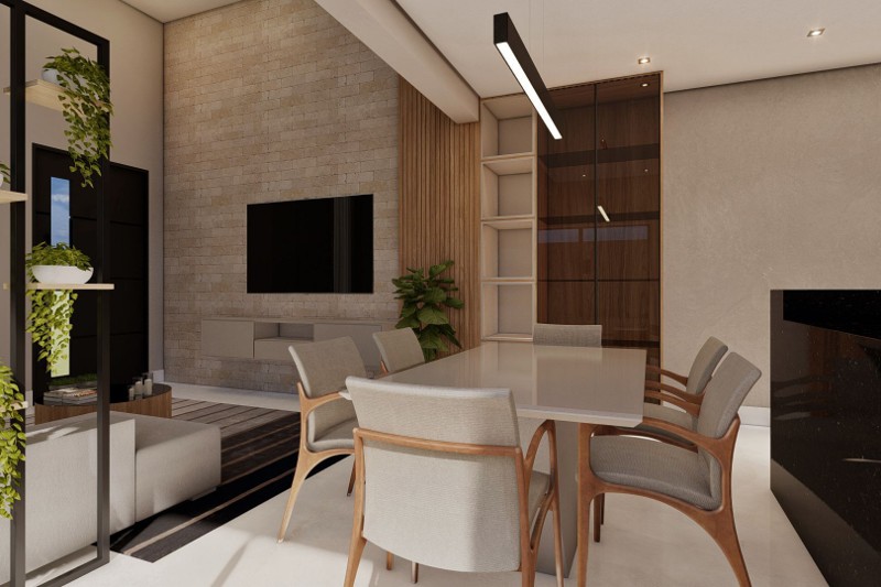 Plano de casa en planta baja con jacuzzi