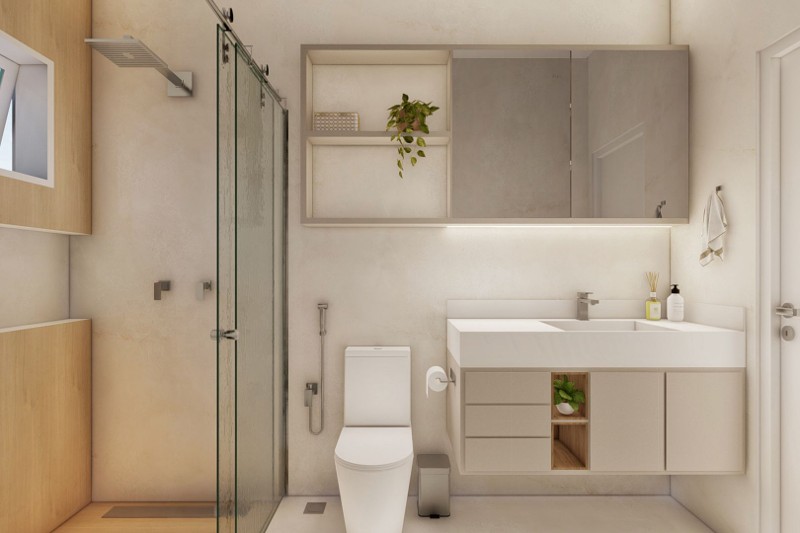 Plano de casa en planta baja con jacuzzi