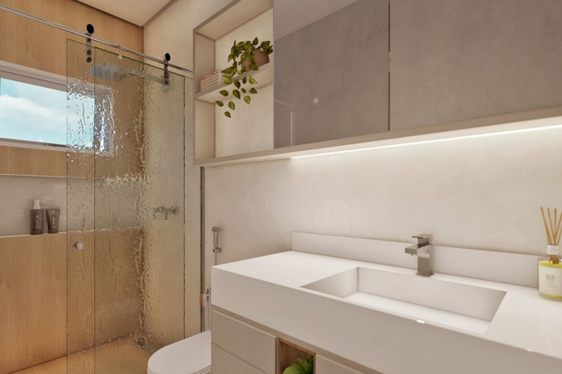 Plano de casa en planta baja con jacuzzi