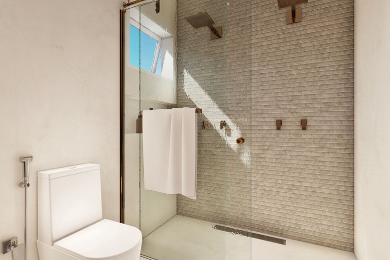Plano de casa en planta baja con jacuzzi