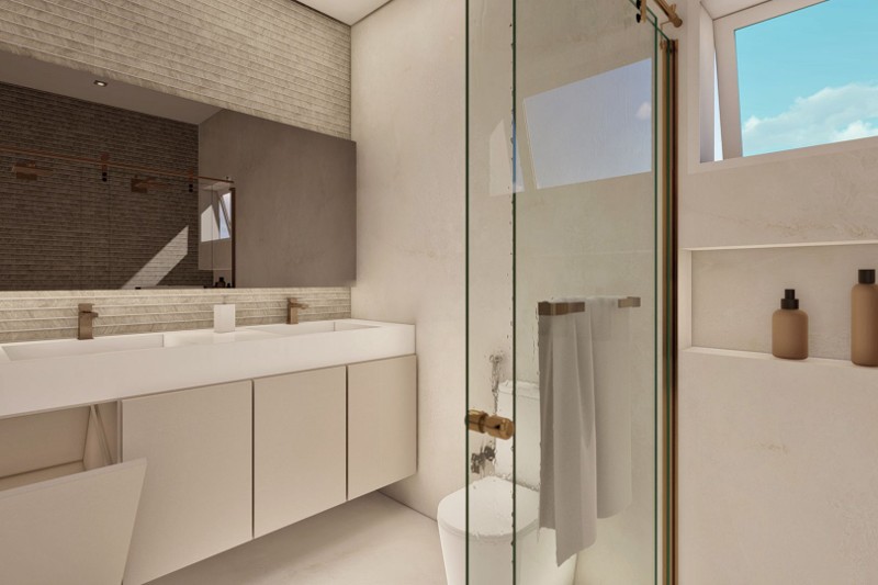 Plano de casa en planta baja con jacuzzi