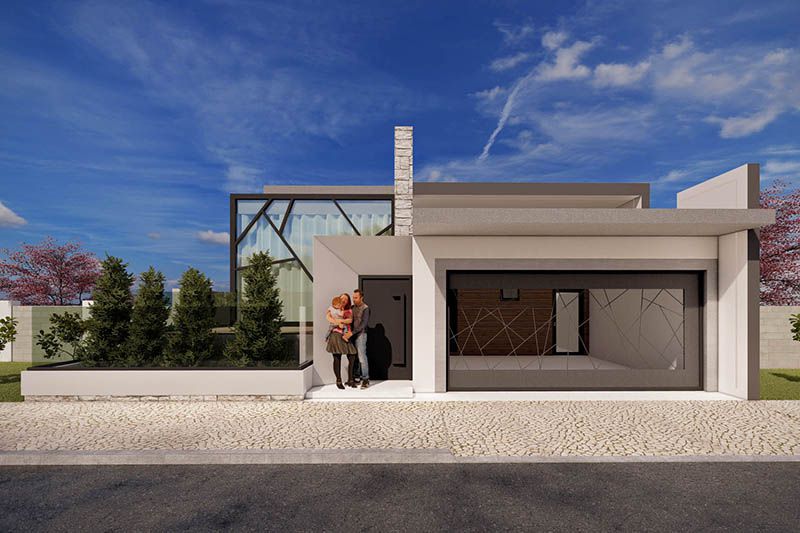 Plano en forma de u