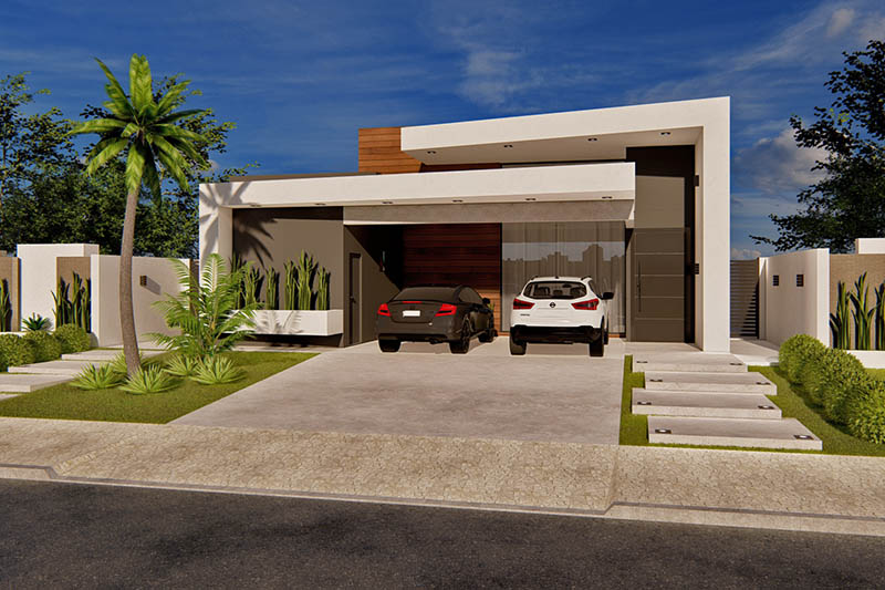 Casa terrea con 3 suites