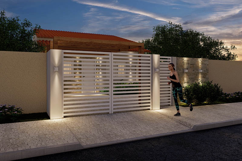 Plano de casa de una sola planta de 70m²