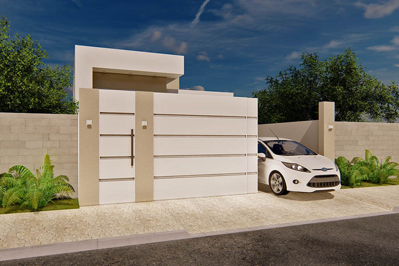 Casa de una sola planta de 70m²
