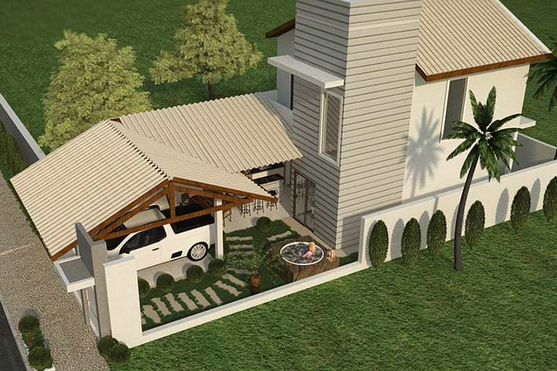 Plano de casa barato