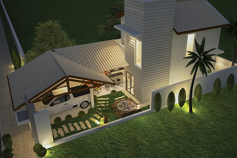 Plano de casa barato