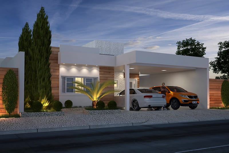 Casa con 2 suites y 1 habitación